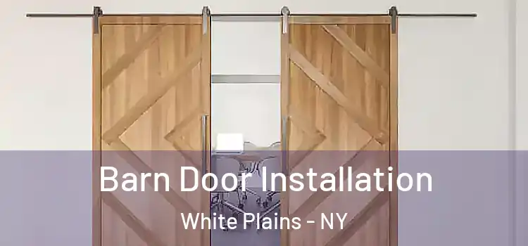 Barn Door Installation White Plains - NY