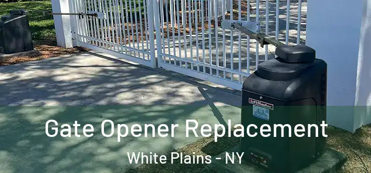 Gate Opener Replacement White Plains - NY