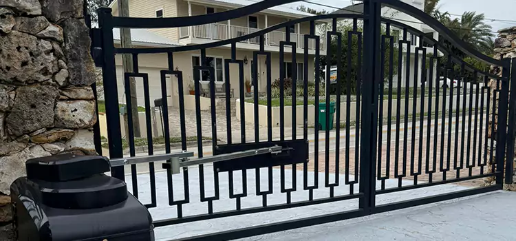 Swing Gate Opener with Keypad White Plains